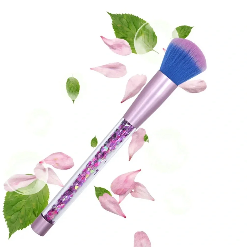 7pcs Crystal Makeup Brushes Kit + Case - Picture 6 of 11